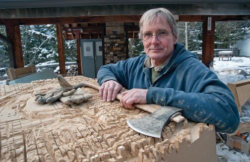 Artist and Pipeline Protester Peter von Teisenhausen