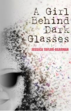 The cover of the book A Girl Behind Dark Glasses.