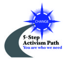 5 step path activism logo
