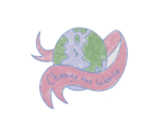 illustration - change the world. AI helper.