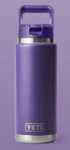 Purple Yeti Water Bottle. Activism Gifts.
