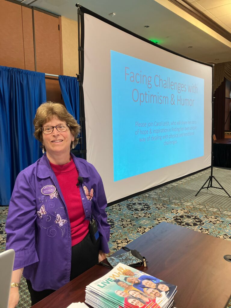 Disability Activist Carol Leish