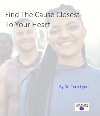 How to Find the Cause Closest to Yor Heart Course Cover with smiling activists.